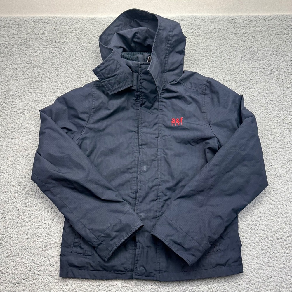 Abercrombie & Fitch Kids Medium a & f All Season‎ Weather Warrior Hooded Jacket